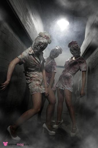 Silent Hill 2 - Косплей Bubblehead Nurse